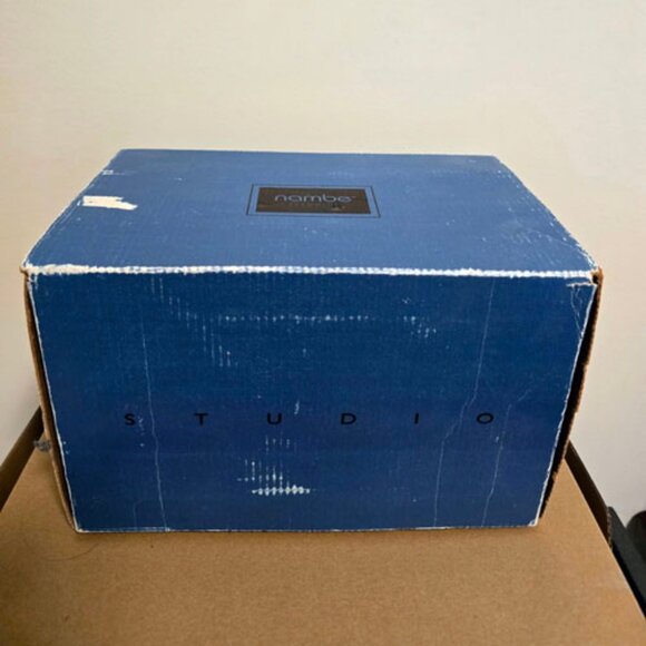 Nambe Studio Panza Pillar Candle Holder Candle Box Care Guide 1998 Fred Bould NM - Picture 8 of 13